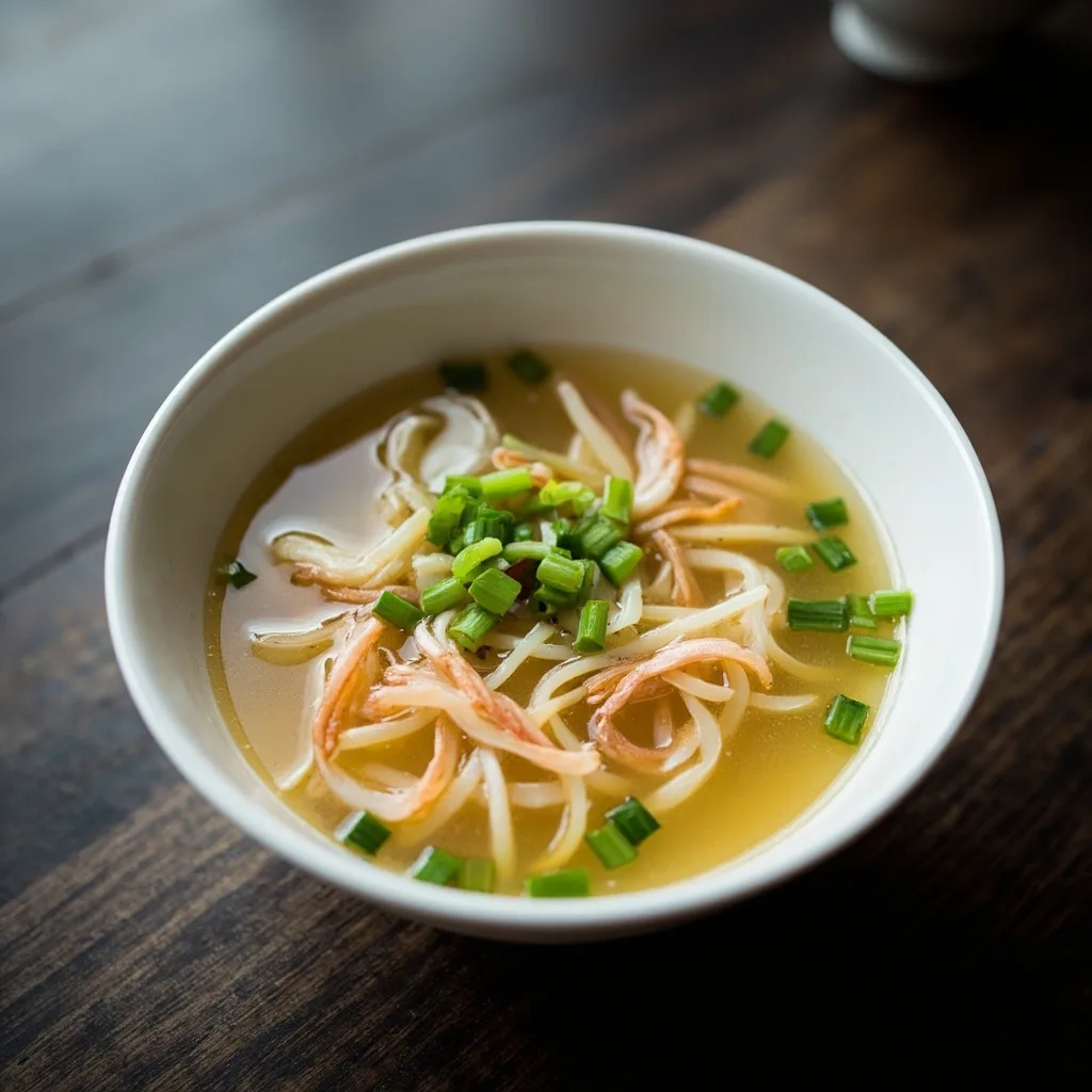 Shredded Radish and Dried Shrimp Soup