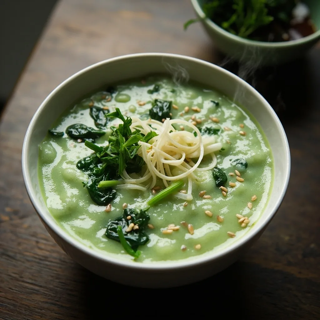 Spinach Congee