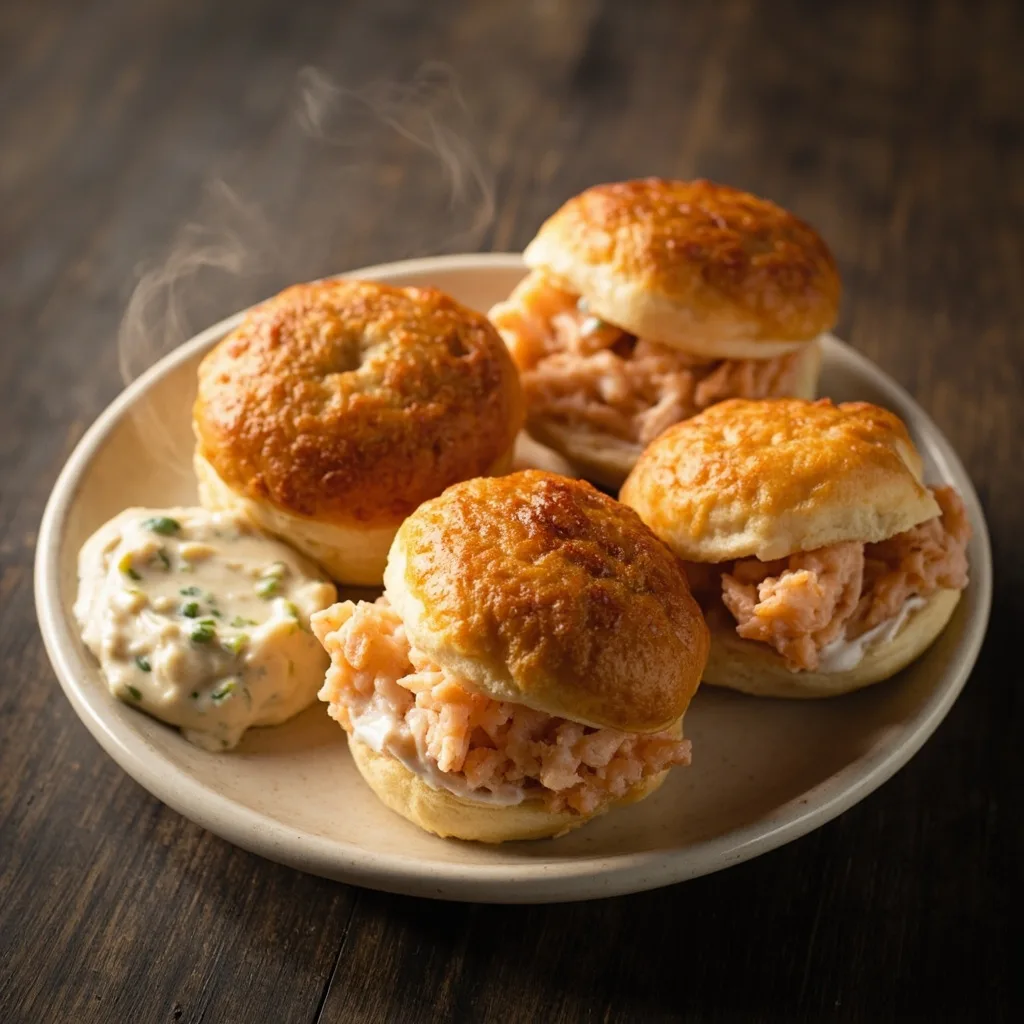 Frittierte panierte Garnelen mit Tartarsauce