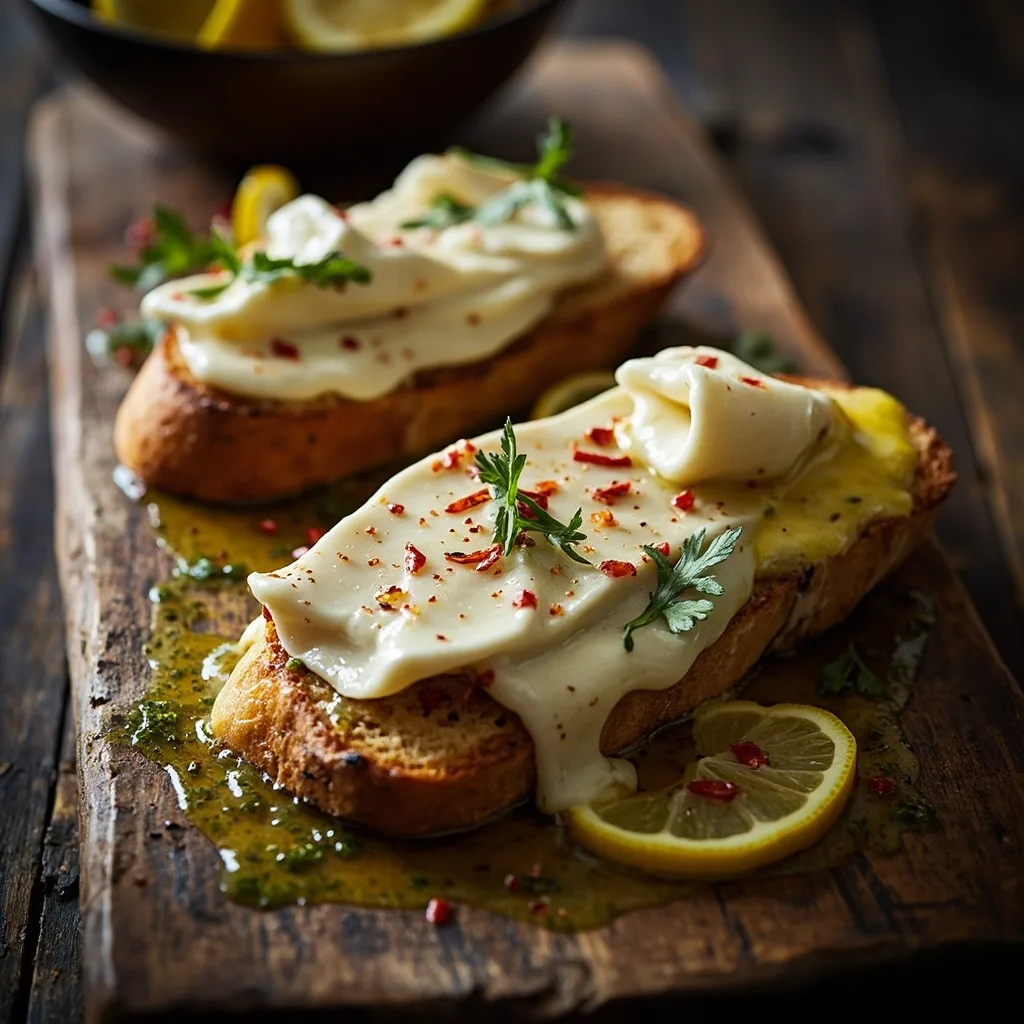Roman-Style Anchovy Bruschetta