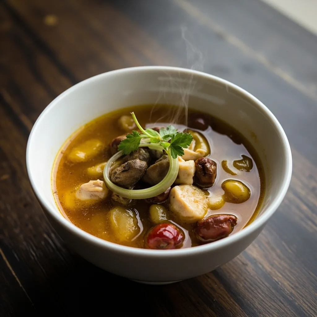 Shiitake Mushroom Chicken Soup