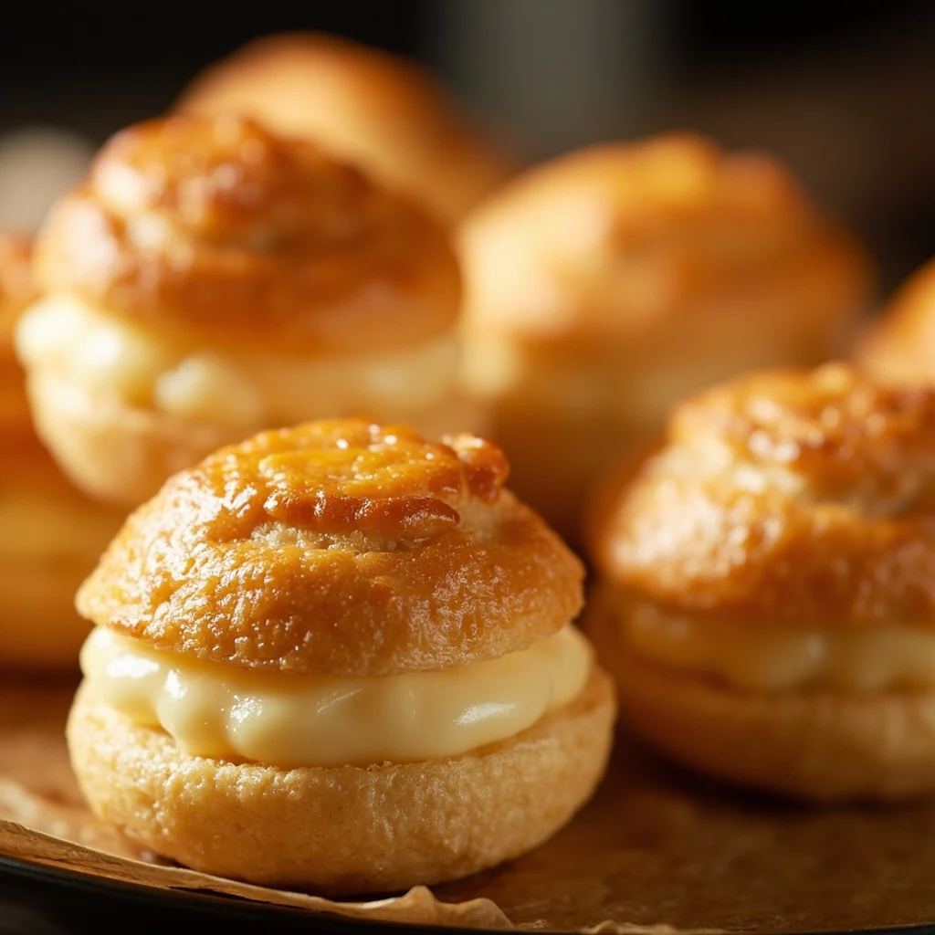 Choux garnis de beurre