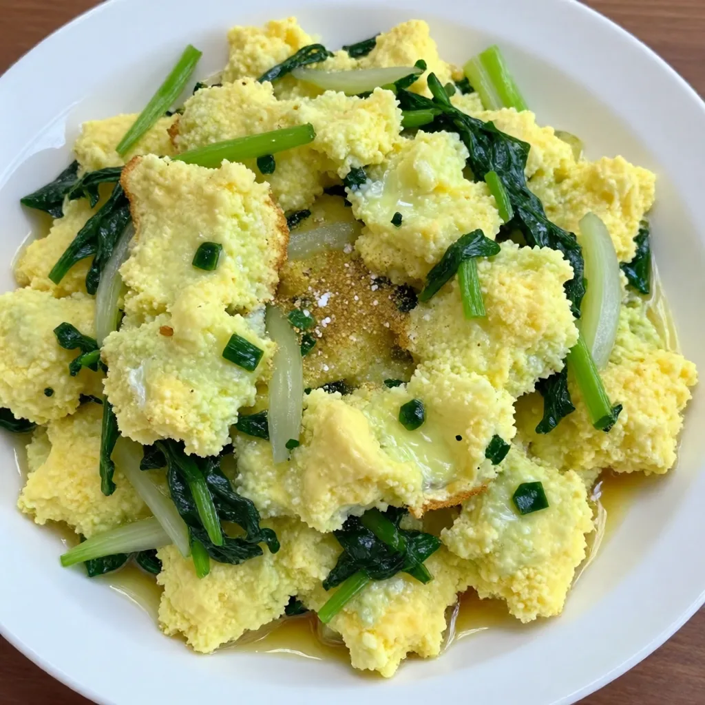 Oeufs poêlés au pai cai
