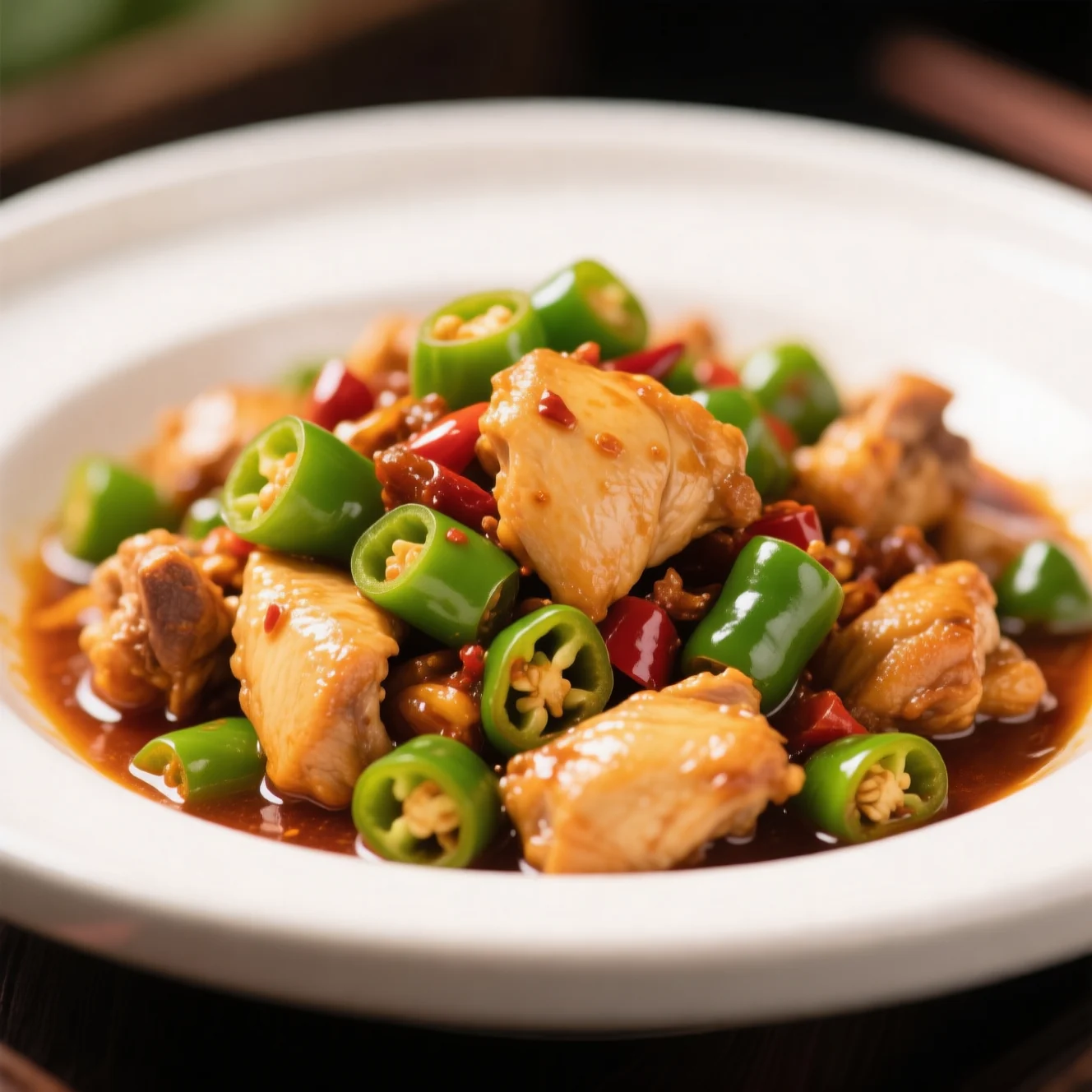Spicy Pepper Chicken Stir-Fry