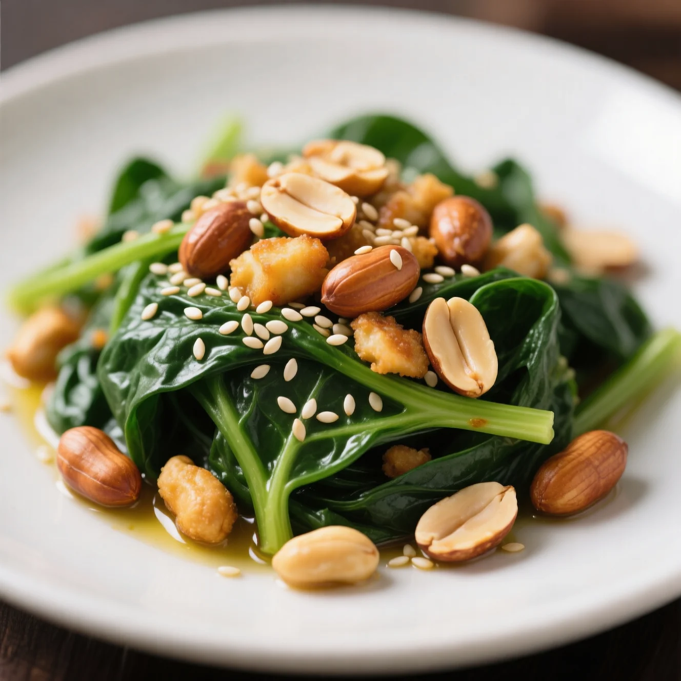 Épinards au sésame