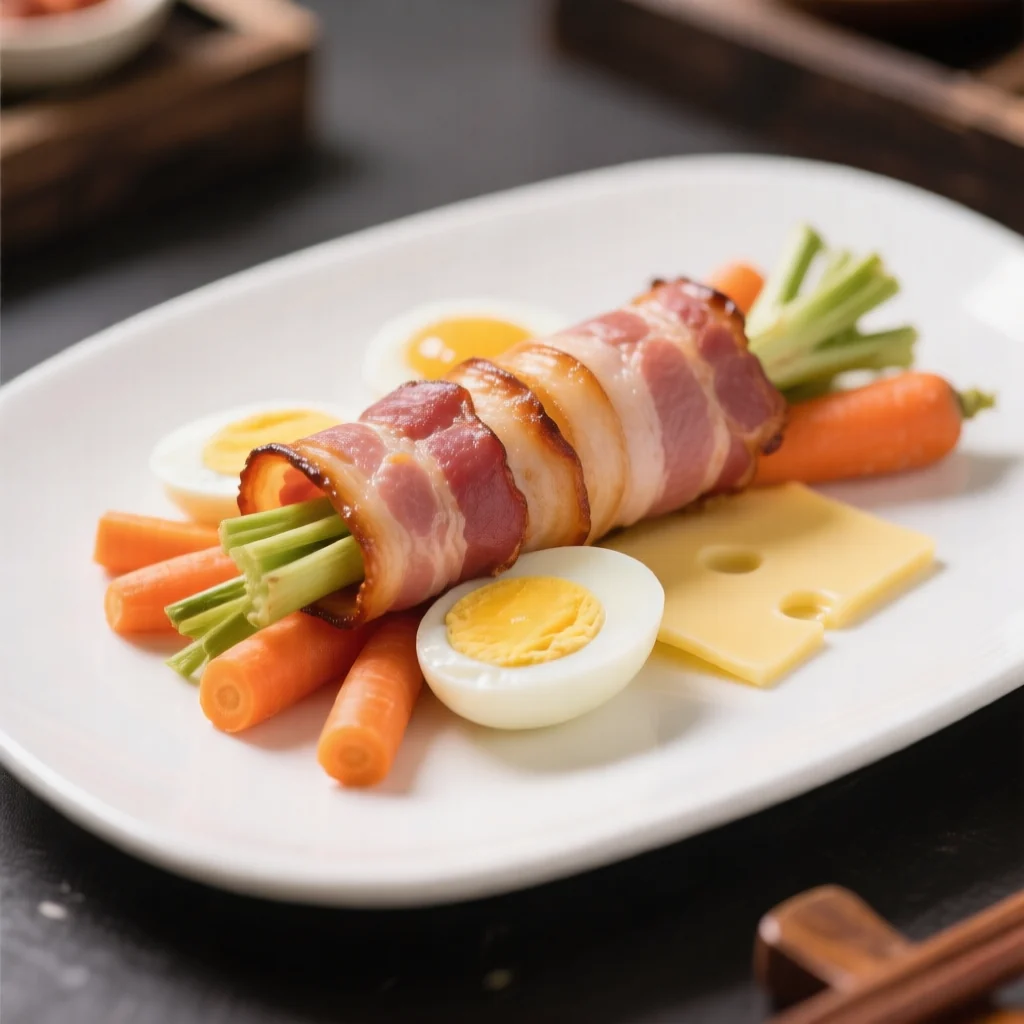 Roulés de bacon explosive