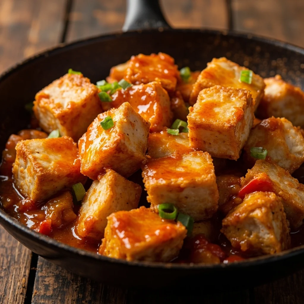 Tofu Puant Pané Épicé