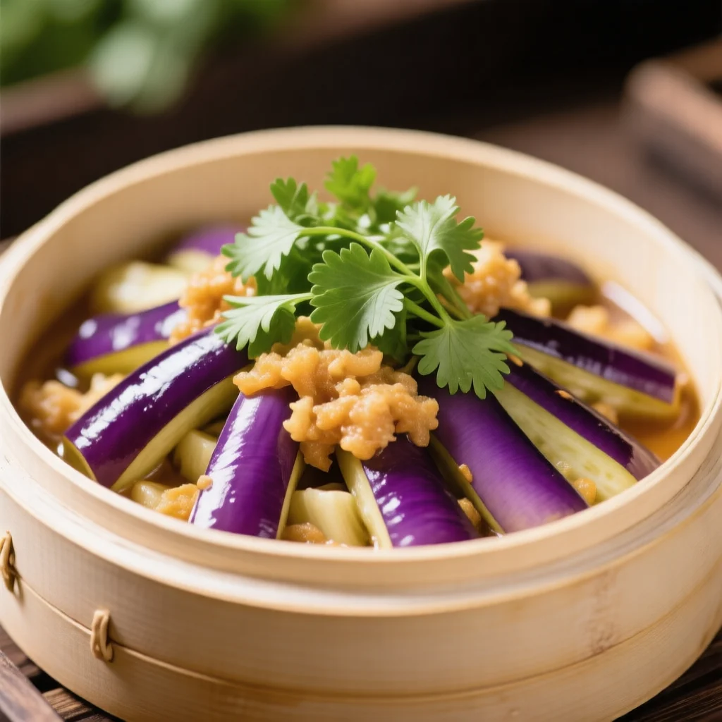 Aubergine Écrasée à l'Ail