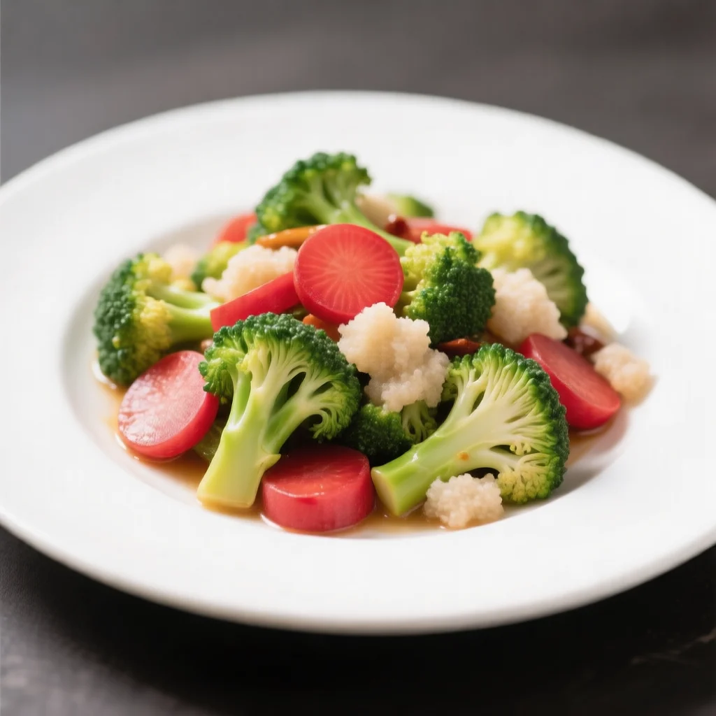 Brocoli sauté de style jardin