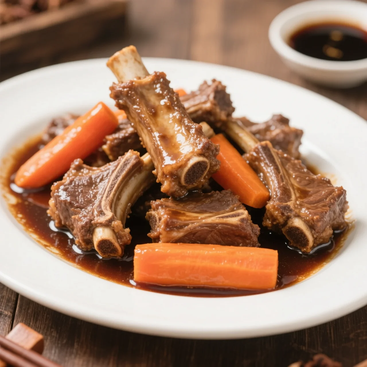 Côtes d'agneau braisées