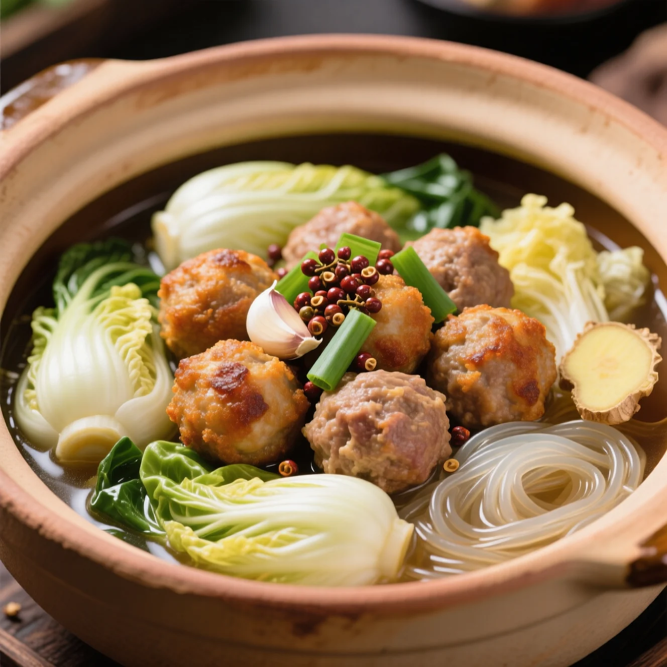 Ragoût du Nord-Est aux Boulettes de Viande