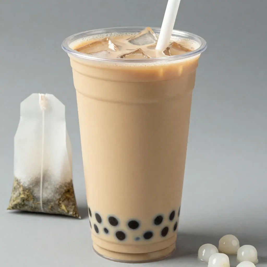 Thé au lait nature