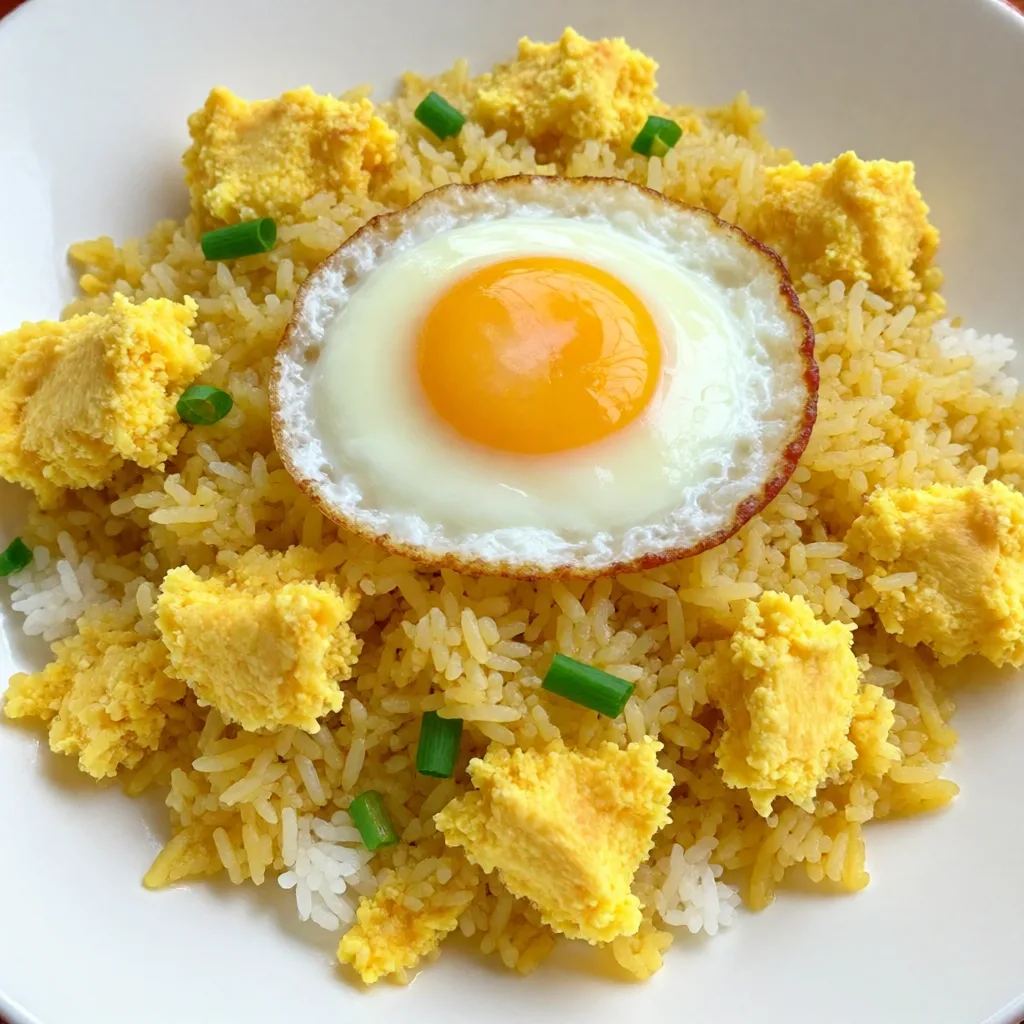 Riz frit aux œufs