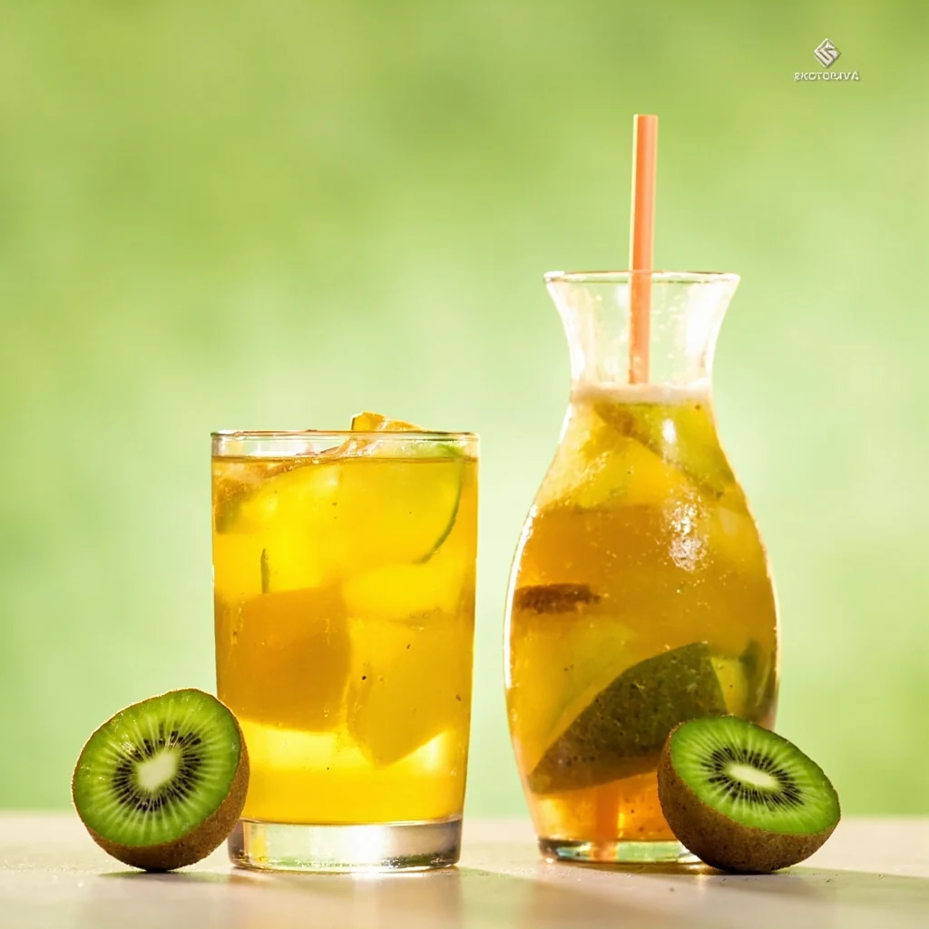 Jugo de Kiwi y Manzana