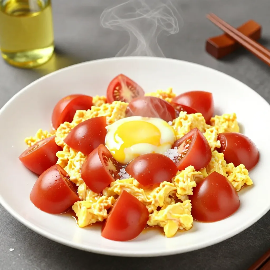 Tomato Scrambled Eggs
