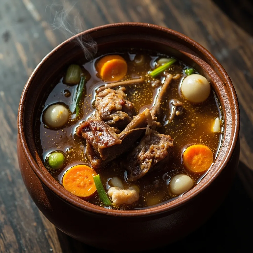 Stewed Oxtail Soup