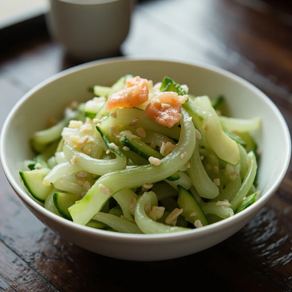 Kalter Gurkensalat