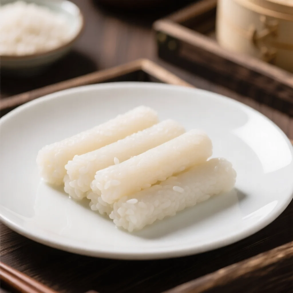 Version simple de gâteaux de riz glutineux