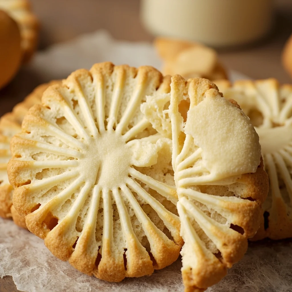 Gaufrettes aux blancs d'œufs