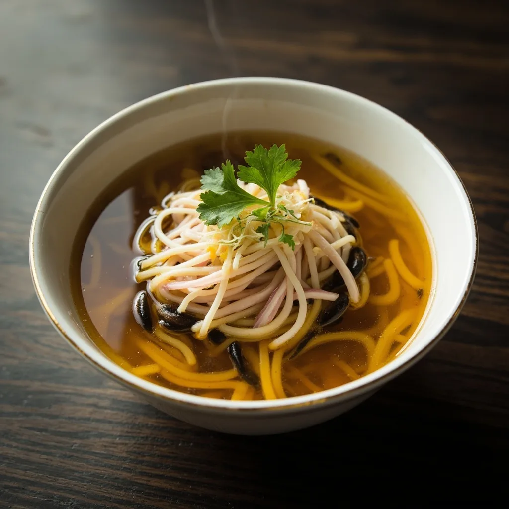 Steamed Three-Shred Soup